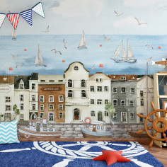 City, sea and ships