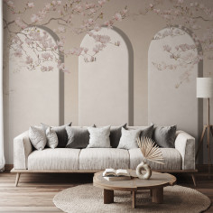 Arches with flowers