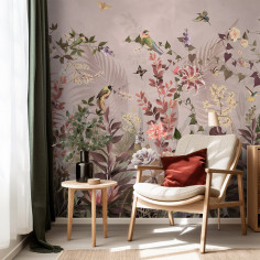 Blooming garden, pink