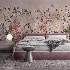 Blooming garden, pink