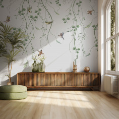 Liana Birds, white