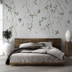 Liana Birds, white