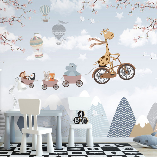 Fairytale animals, gray