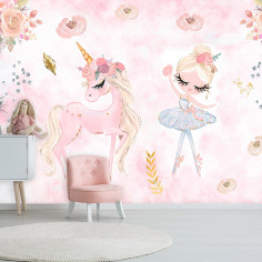 Girl with a unicorn