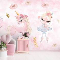 Girl with a unicorn