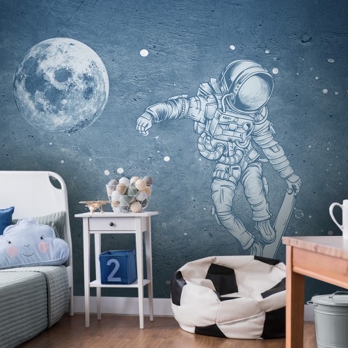 Astronaut, blue