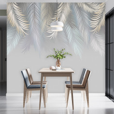 Palm leaves