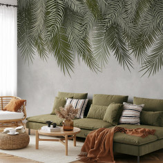 Palm leaves
