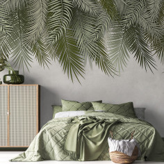 Palm leaves
