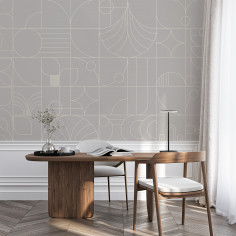 Contours of light, beige