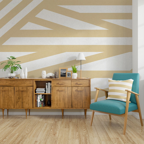 Soft Stripes, Gold