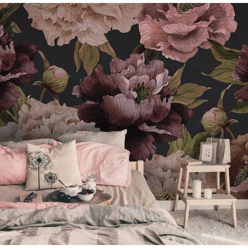 Floral Affair Black