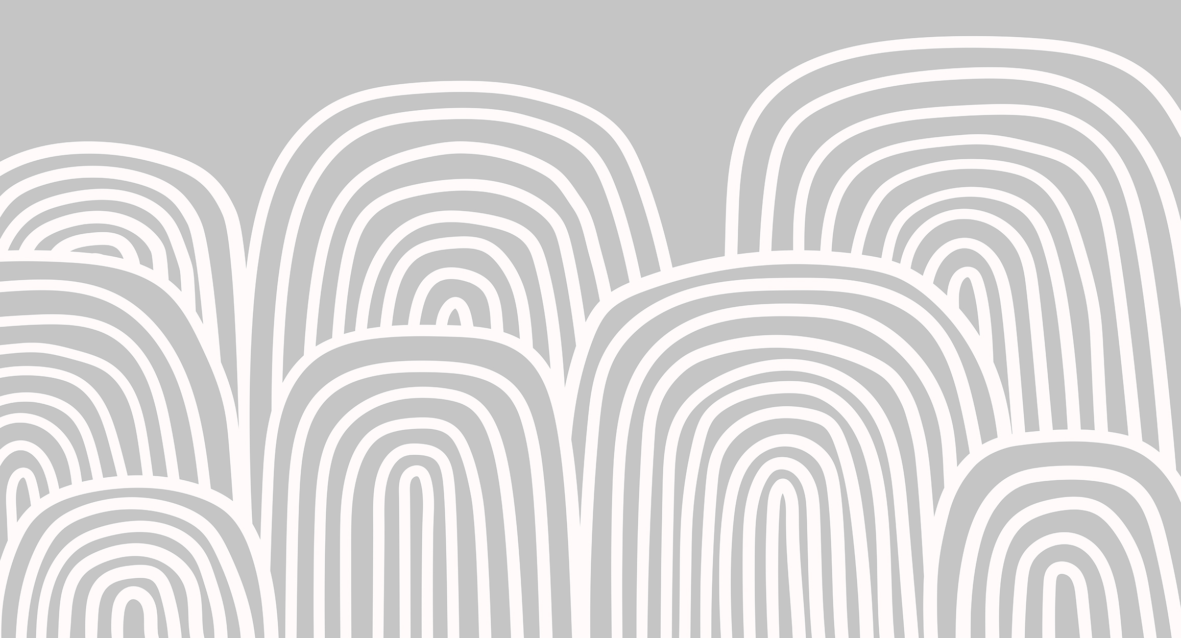 Abstract rainbow, grey