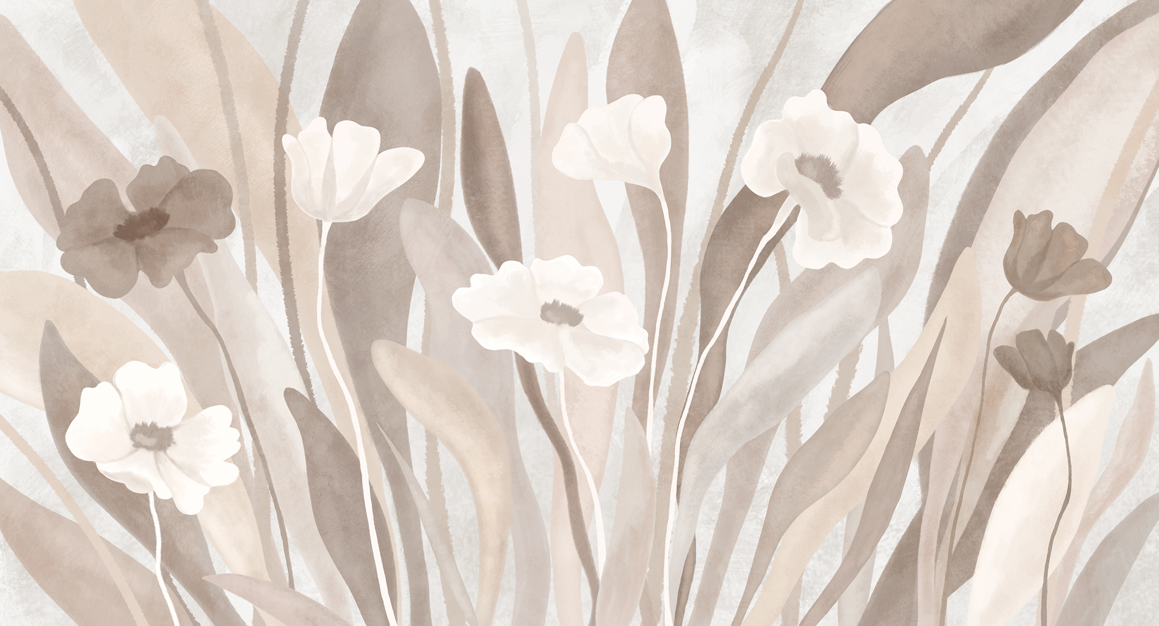 Abstract Plants and Flowers